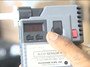 Polícia Militar de RO recebeu novos bafômetros (Foto: Reprodução/TV Rondônia)