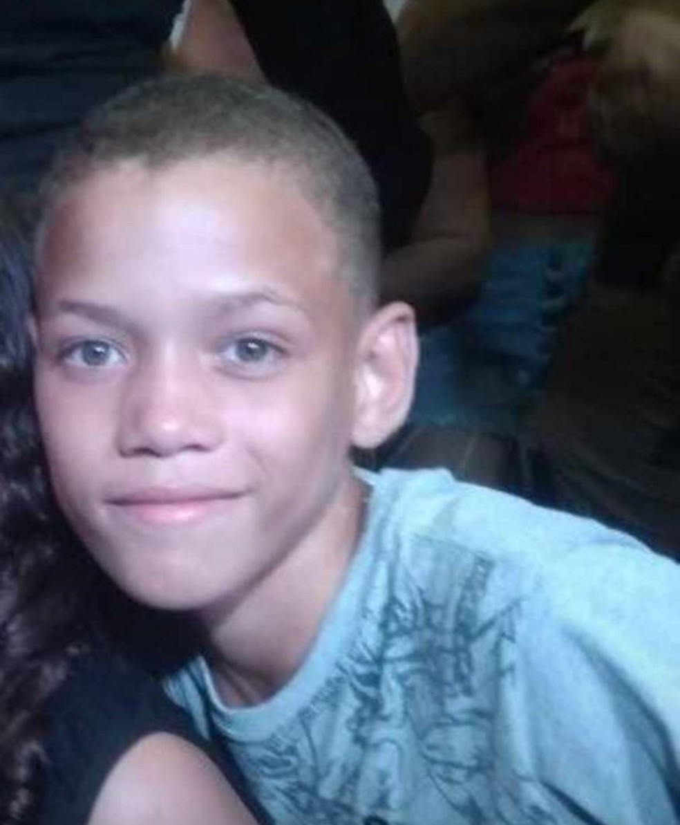 José Ramones Trajano Silva, 11 anos, teve morte cerebral após ser atingido por bala perdida em Fortaleza. — Foto: Arquivo Pessoal
