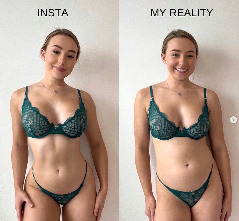 A influencer fitness Danielle (Foto: Reprodução/Instagram)