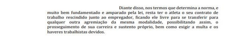 Advogado de Magr&atilde;o deixa claro que o objetivo do goleiro &eacute; continuar com a carreira &mdash; Foto: Reprodu&ccedil;&atilde;o