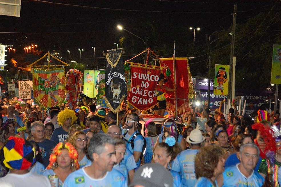 Bloco Suvaco do Careca sairá dois dias em Ponta Negra — Foto: Reprodução/Facebook