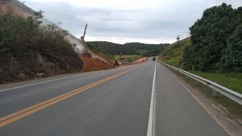 Trecho da BR-101, em Viana, serÃ¡ interditado nesta quarta-feira (20) â Foto: DivulgaÃ§Ã£o/Eco 101