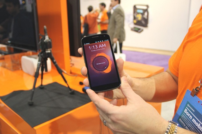 Ubuntu equipará seu primeiro smartphone comercial ainda em 2014, garante Canonical (Fabrício Vitorino/TechTudo) (Foto: Ubuntu equipará seu primeiro smartphone comercial ainda em 2014, garante Canonical (Fabrício Vitorino/TechTudo) )