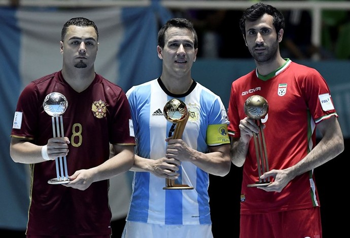 Fernando Wilhelm Argentina Bola de Ouro mundial de futsal (Foto: Getty Images/Fifa) Fernando Wilhelm Argentina Bola de Ouro mundial de futsal (Foto: Getty Images/Fifa)