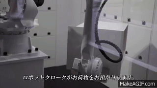 Malas são recebidas e armazenadas por um braço robótico (Foto: Divulgação)