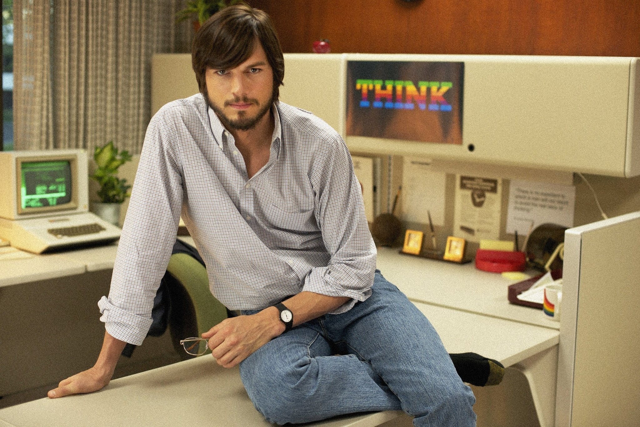 Ashton Kutcher em Jobs (Foto: divulgação)