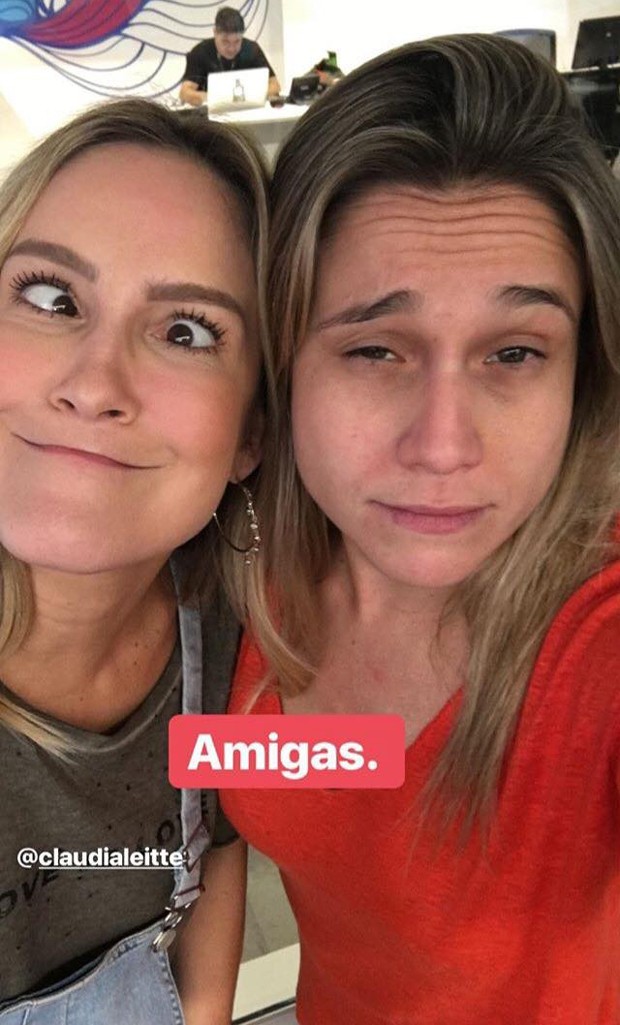 Claudia Leitte e Fernanda Gentil (Foto: Reprodução/Instagram)