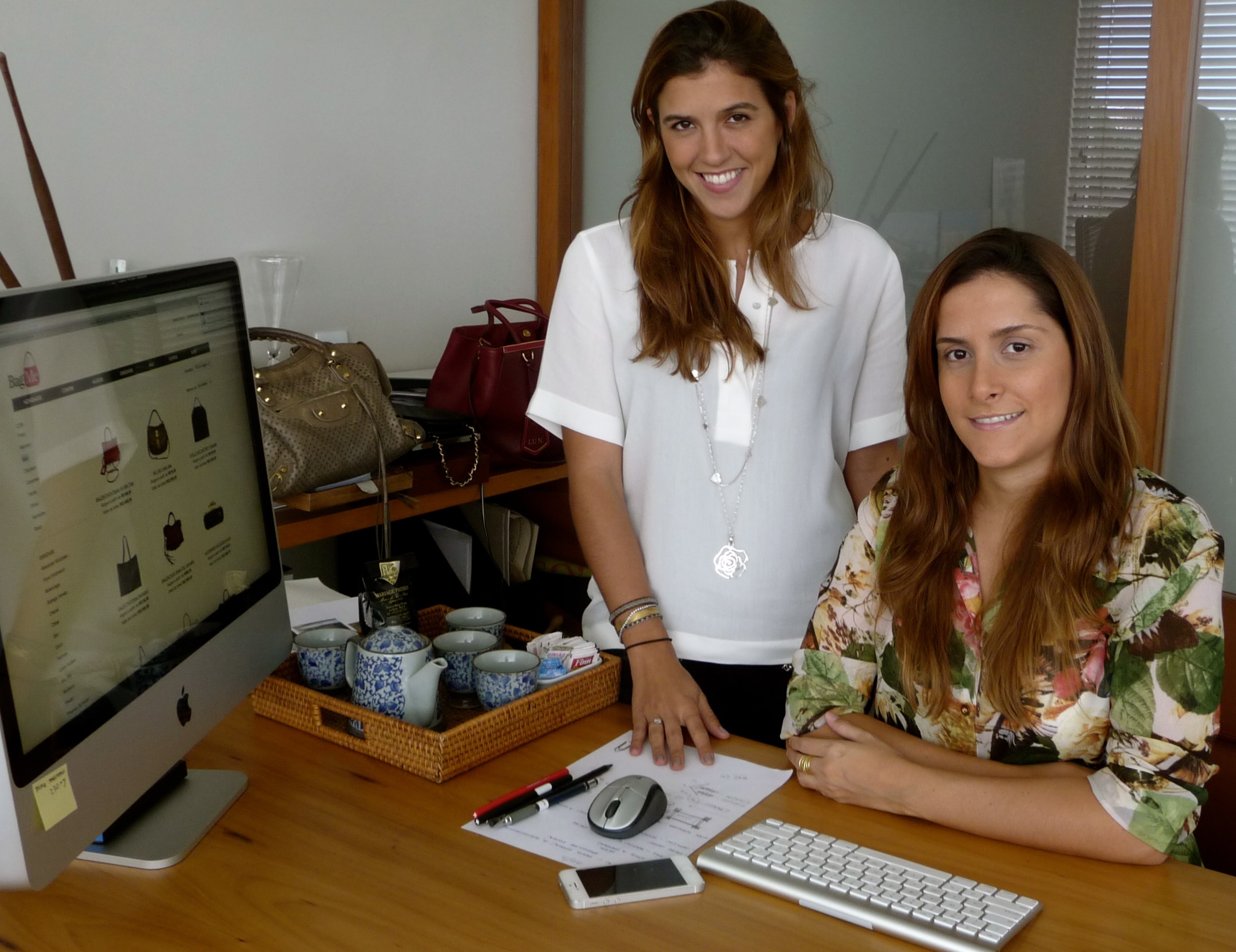 Luiza Nolasco e Elisa Melecchi, fundadoras da BagMe (Foto: Divulgação)