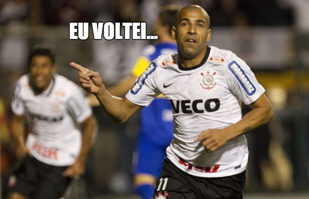 Emerson está de volta ao Corinthians, onde pretende encerrar a carreira (Foto: GloboEsporte.com)