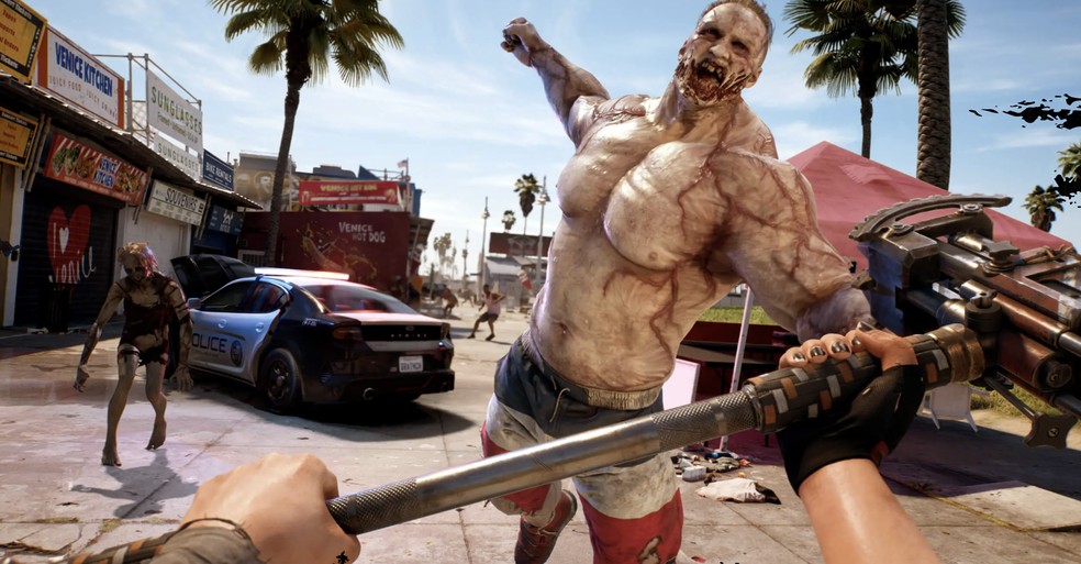 Dead Island 2 vai se passar em Los Angeles e será possível lutar contra zumbis na praia Venice Beach — Foto: Divulgação/Deep Silver