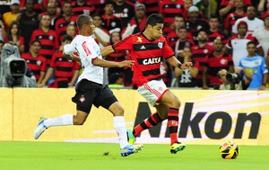 André Santos Flamengo x Atlético-PR (Foto: Alexandre Vidal / Flaimagem)