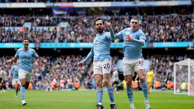No melhor jogo da Premier League, Manchester City arranca empate contra o  Newcastle - Folha PE