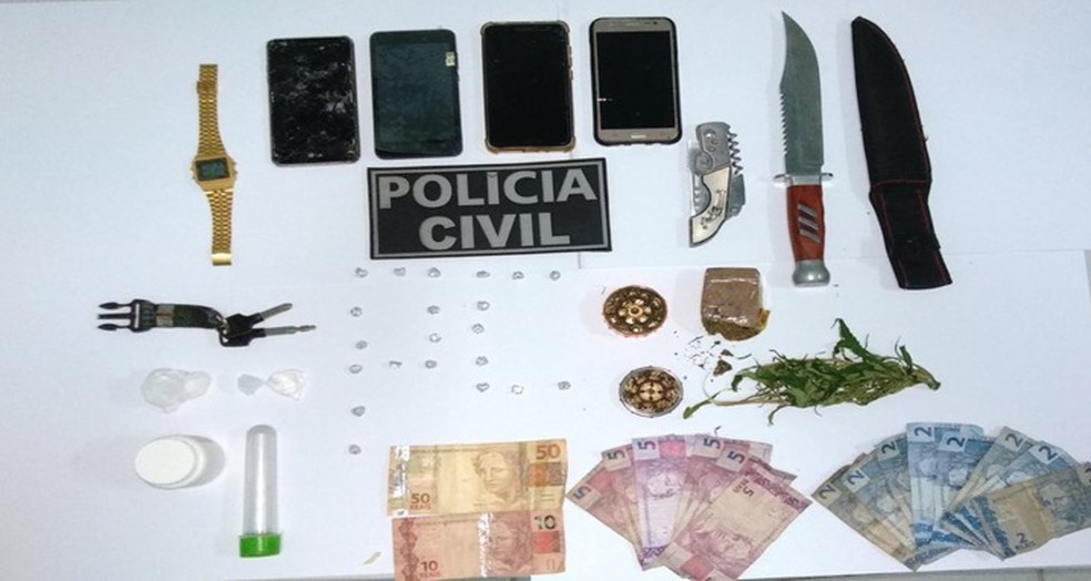 Casal é preso por administrar 'delivery' de drogas no Maranhão — Foto: Divulgação/ Polícia Civil