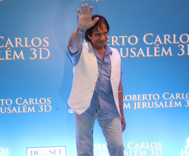 Roberto Carlos (Foto: Rogério Fidalgo/AgNews)