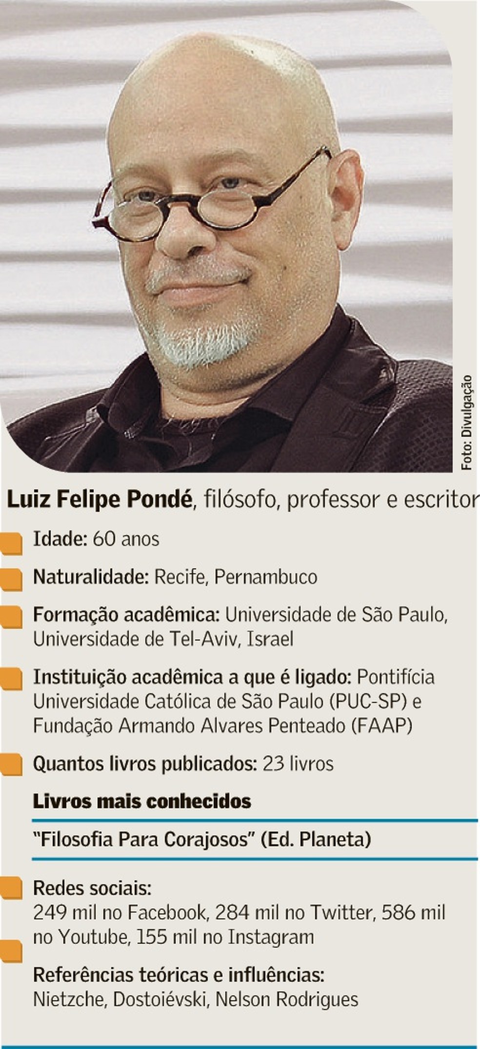 Cortella Karnal E Ponde Intelectuais Que Se Tornam Idolos Pop Eu Valor Economico