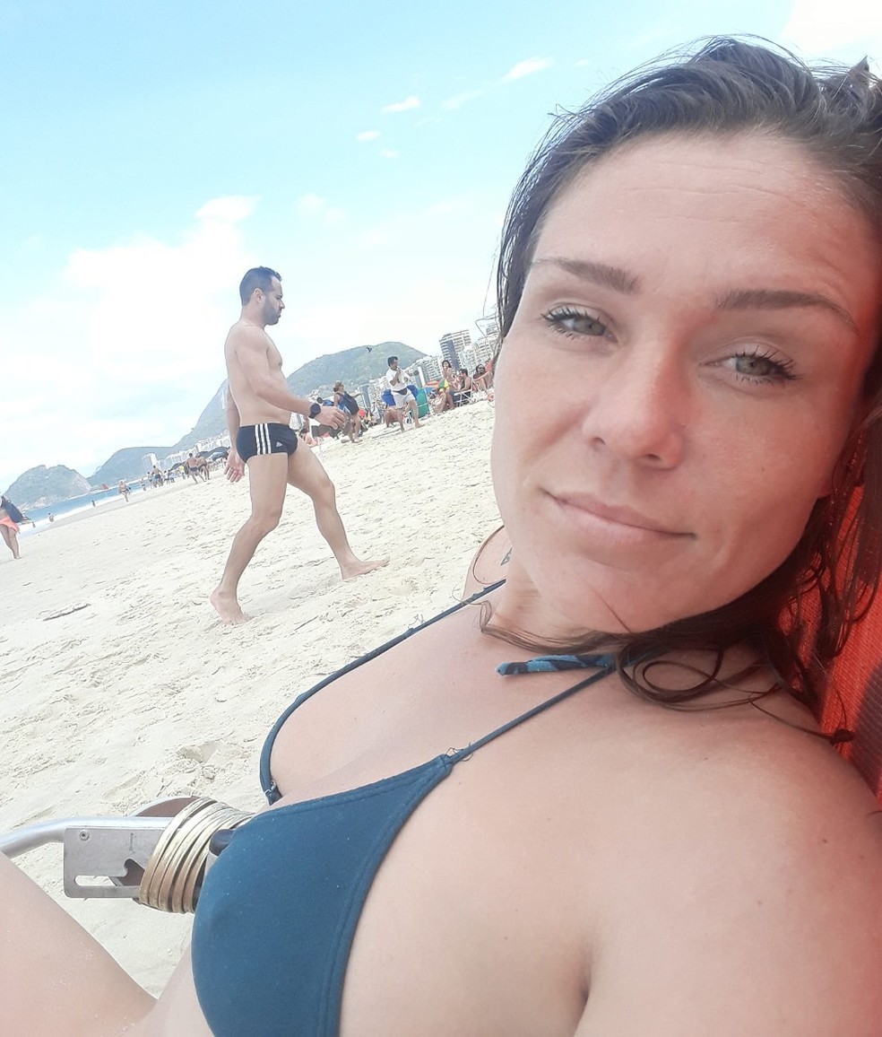Antes de se mudar para o Rio, Britt Blom chegou a morar em São Paulo. — Foto: Arquivo pessoal 