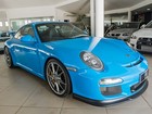 Salão de Carros traz único Porsche 911 GT3 azul do país para Goiânia