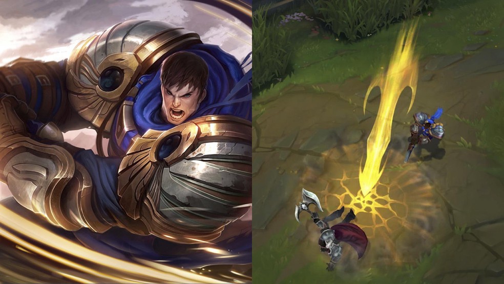 Garen dispensa uso de mana em suas habilidades do League of Legends (Foto: Reprodução/Murilo Molina)