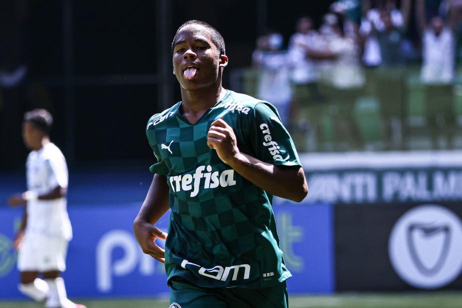 Endrick saiu do Palmeiras vendido para o Real Madrid por 70 milhões de euros