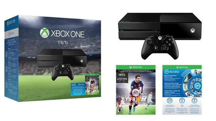 Pacotes esportivos do Xbox One com Fifa 16 e Madden NFL 16 trazem 1 ano do serviço EA Access (Foto: Reprodução/Amazon)