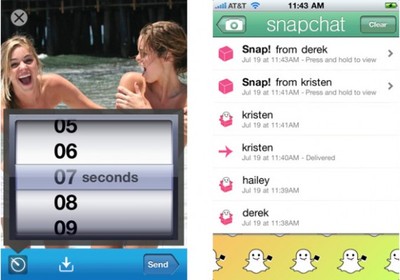 Aplicativo Snapchat  (Foto: digulgação)