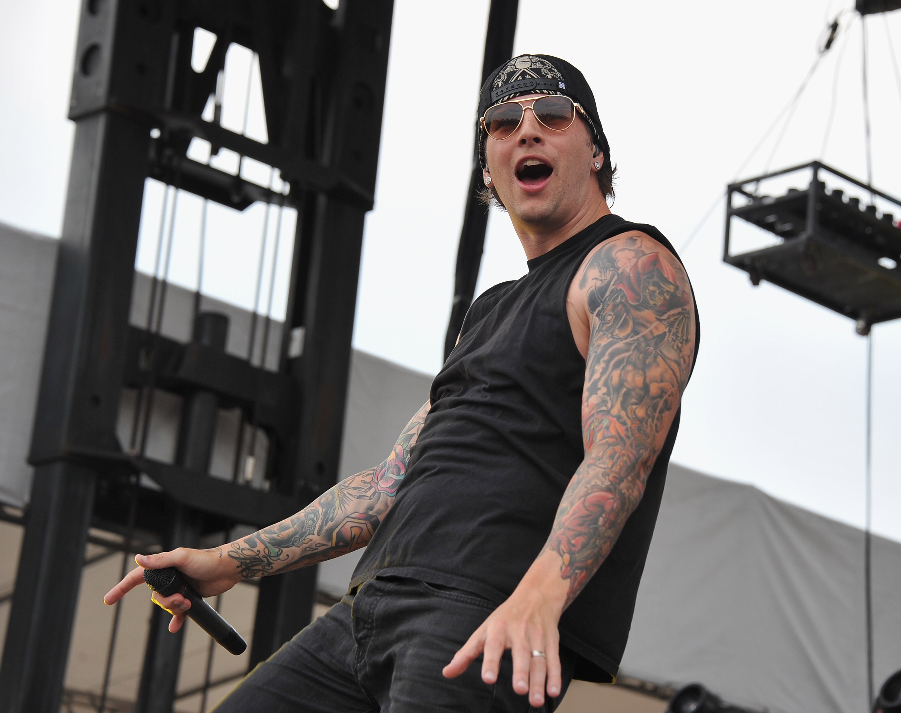 M. Shadows do Avenged Sevenfold (Foto: Getty Images)