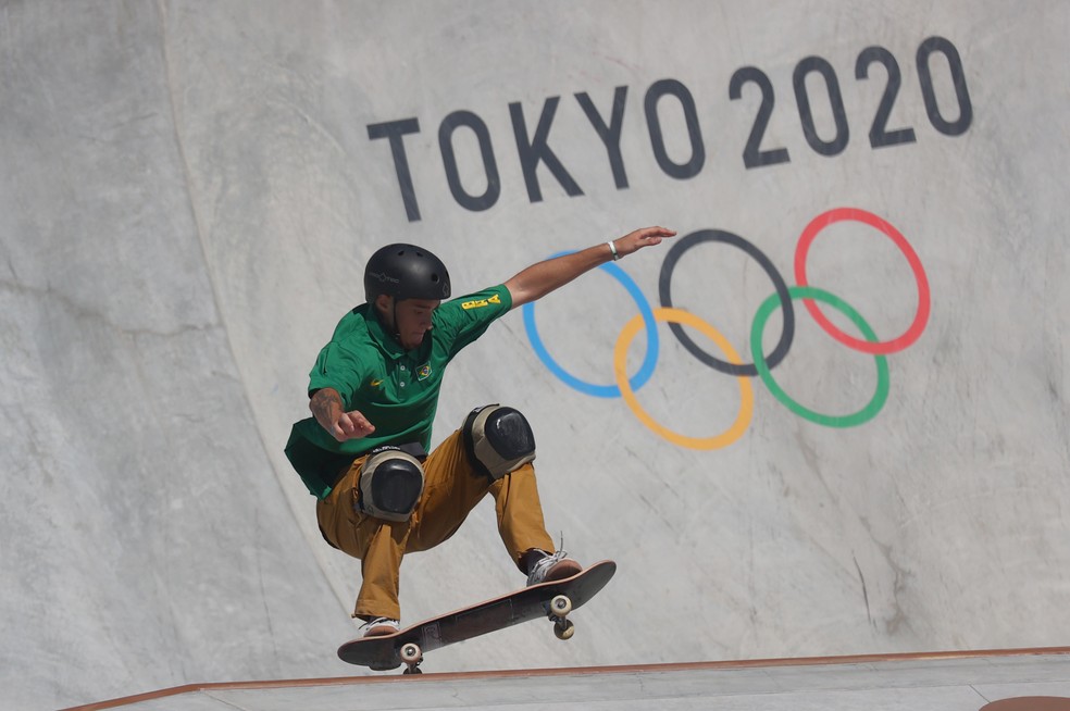 Pedro Quintas, skate park, Olimpíadas de Tóquio 2020 — Foto: REUTERS/Lisi Niesner