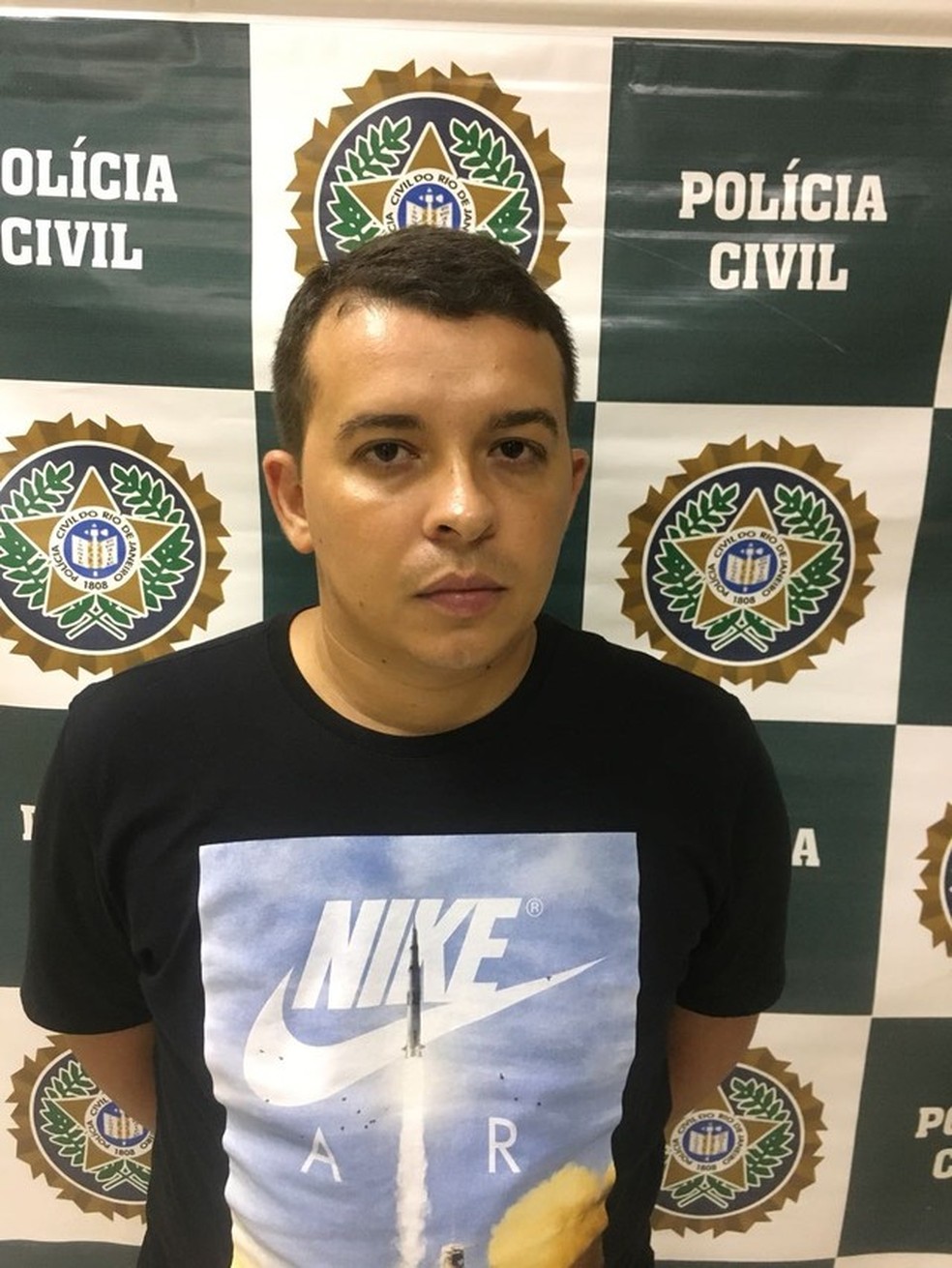 Elton Leonel Rumich da Silva, conhecido como Galã, foi condenado a 19 anos de prisão por organização criminosa — Foto: Polícia Civil Rj/Divulgação