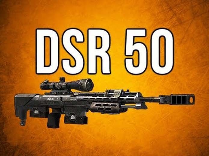 DSR 50 é a única sniper da lista (Foto: Reprodução/YouTube)