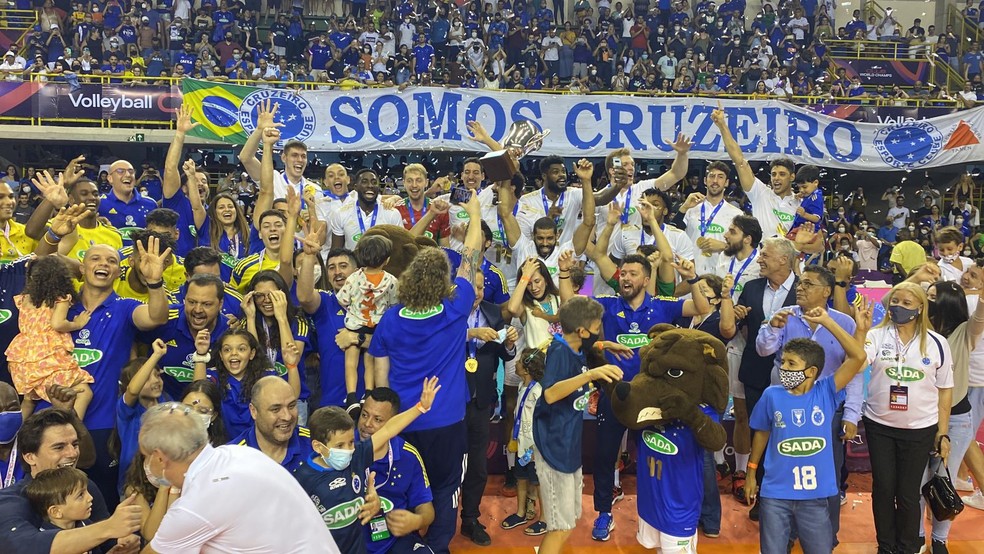Cruzeiro comemora o título do Mundial de Clubes — Foto: Guilherme Macedo