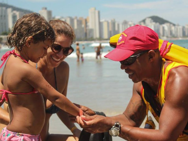 Bombeiros deverão reforçar segurança dos banhistas nas praias do litoral norte de São Paulo (Foto: Divulgação/ CBMAR)