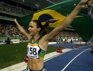 Maurren Maggi atletismo Pan do Rio (Foto: EFE)