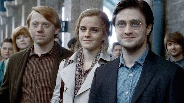Daniel Radcliffe como Harry Potter envelhecido (Foto: Reprodução)