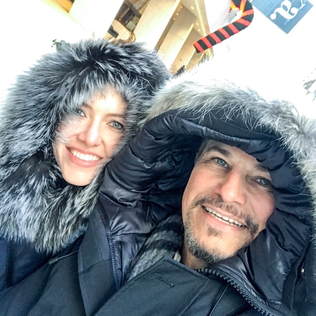 Edson Celulari e Karin Roepke (Foto: reprodução/instagram)