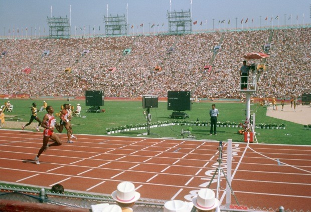Jogos Olímpicos de Los Angeles, em 1984 (Foto: Reprodução/Wikipédia)