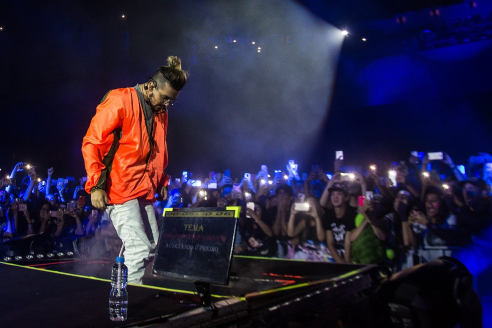 Luan Santana na estreia carioca do show 'X' (Foto: Divulgação / Glaucon Fernandes)