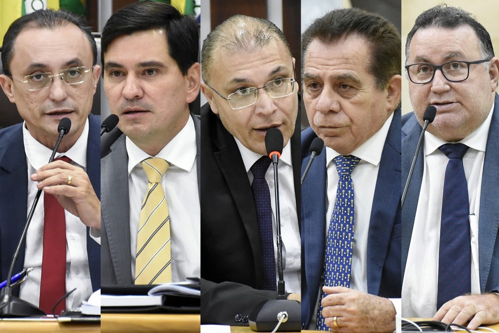 Comissão especial da Reforma da Previdência do RN é formada por cinco deputados — Foto: ALRN