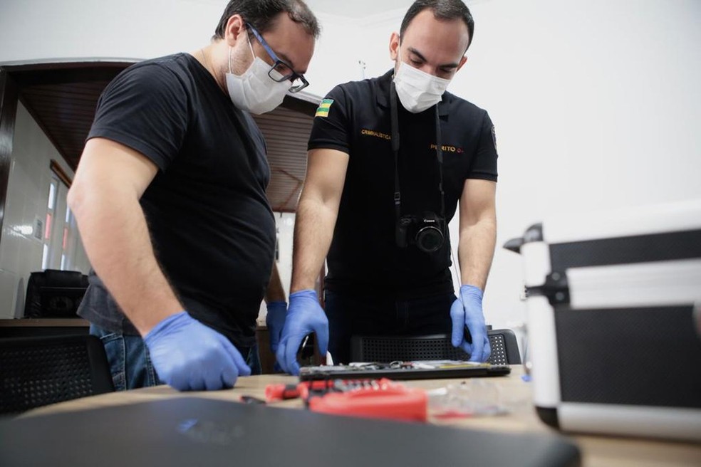 Operação policial contra fraudes em contratos públicos ocorre em Sergipe — Foto: Divulgação/Jorge Henrique/SSP