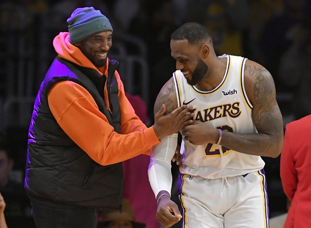  Kobe Bryant e LeBron James (Foto: Getty Images )