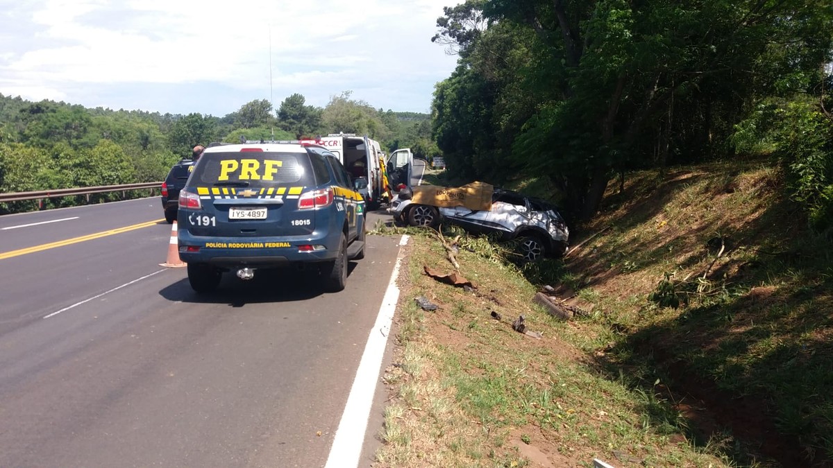 Dois homens morrem em acidente na BR386, em Triunfo Rio Grande do Sul G1