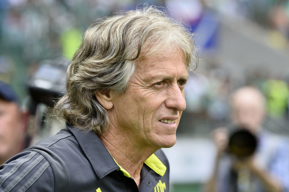 Jorge Jesus, t&eacute;cnico do Flamengo &mdash; Foto: Marco Ribolli
