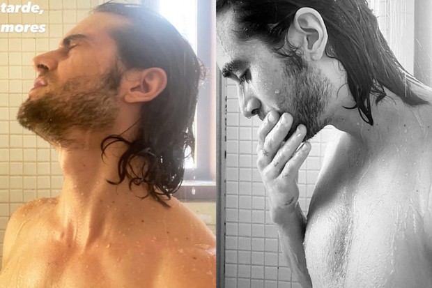 Fiuk tomando banho (Foto: Reprodução/ Instagram)