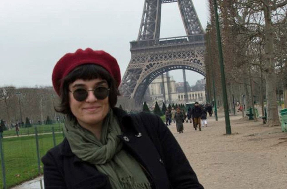 Jéssica em Paris — Foto: Arquivo pessoal/Jéssica Duarte