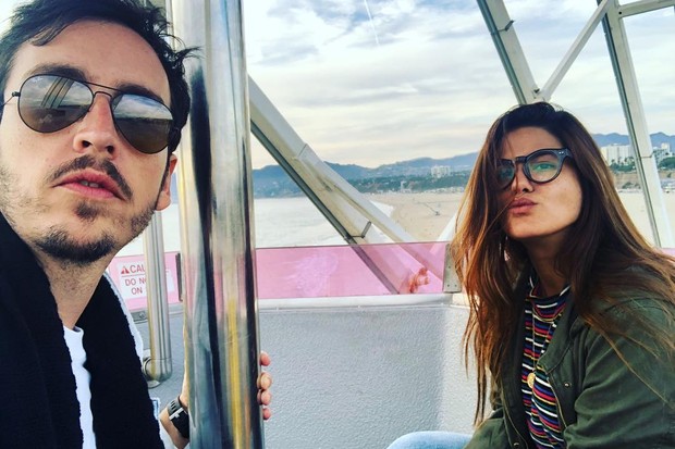 Antonia Morais e Wagner Santisteban (Foto: Reprodução/Instagram)