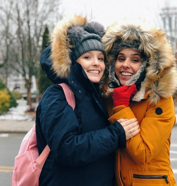 Larissa Manoela e Thati Lopes (Foto: Reprodução / Instagram)