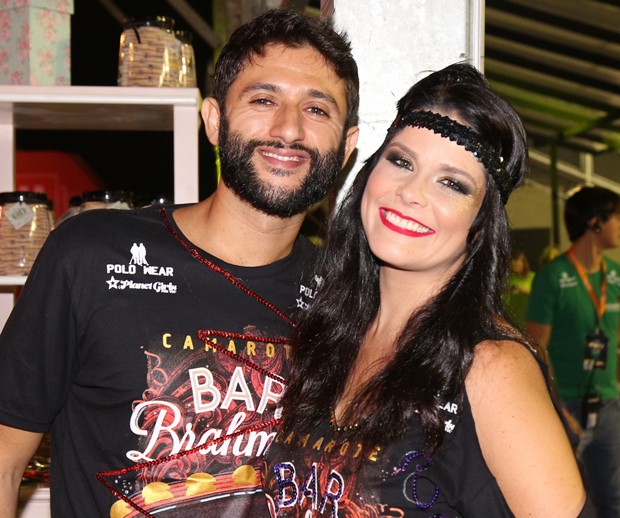 Samara Felippo e Elidio Sanna (Foto: Deividi Correa/ AgNews )