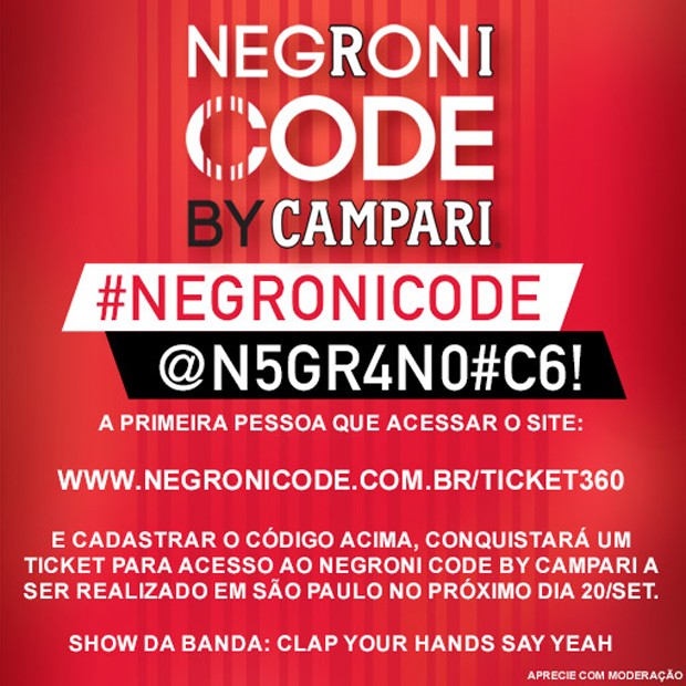 Negroni CODE GQ (Foto: Divulgação)