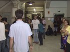 Servidores protestam contra projeto que reduz repasse ao Iprev em Santos