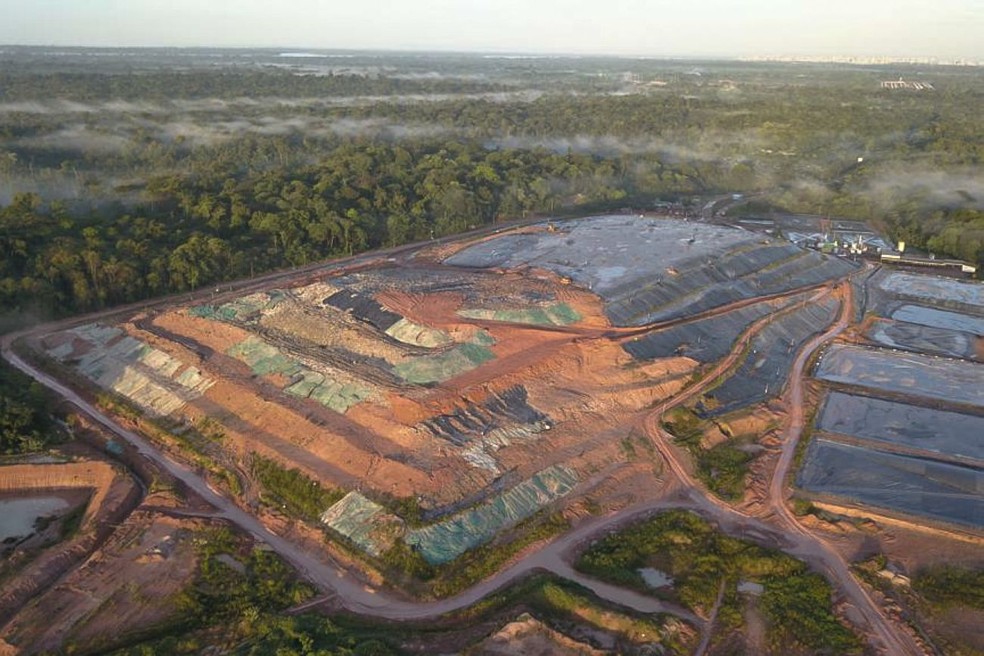 Ainda não há solução para o problema de destinação de lixo na região metropolitana de Belém — Foto: Agência Pará