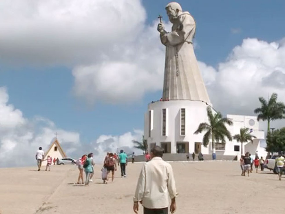 Memorial de Frei Damião, em Guarabira, no Brejo da Paraíba — Foto: Reprodução/TV Cabo Branco